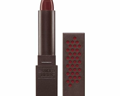 Burt’s Bees 100% Natural Moisturizing Lipstick, Russet River, 1 Tube