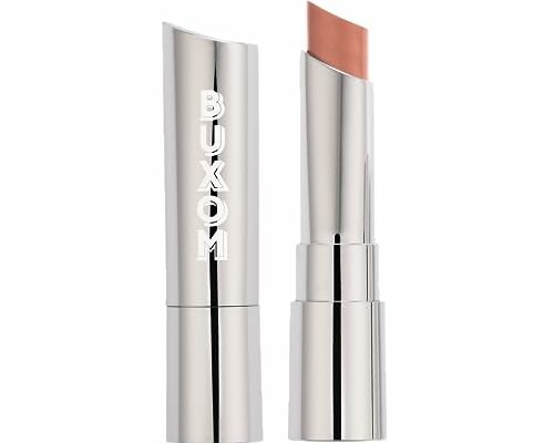 Buxom Full-On Plumping Satin Lipstick, Formulated with Hyaluronic Acid & Sunflower Wax, Moisturizing Creamy Lipstick, Satin Finish, Weightless