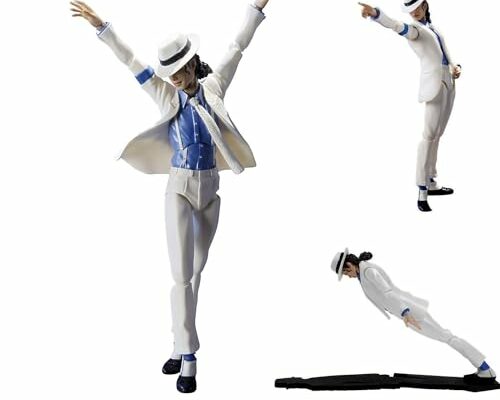 Caolun Michael Jackson MJ Smooth Criminal Moonwalk Box Action Figure Set