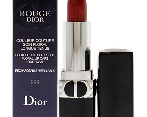 Christian Dior Rouge Dior Couture Lipstick - 999 Satin Lipstick (Refillable) Women 0.12 oz