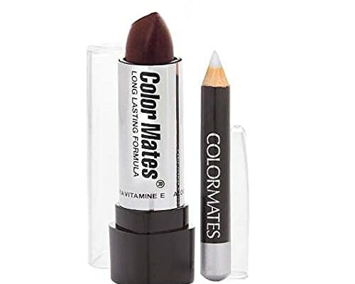 COLORMATES Colormates Lipstick & Lipliner Pencil Dark Wine 0.13 Ounce