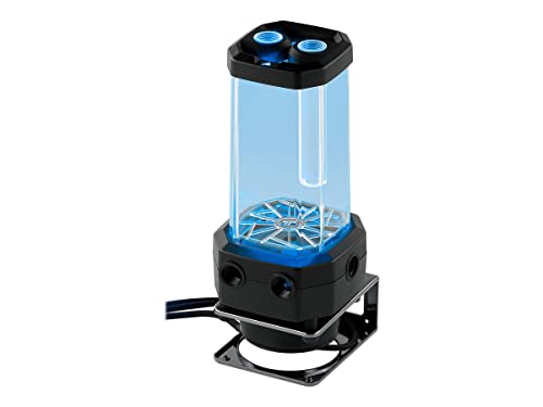 Corsair Hydro X Series XD5 RGB Pump/Reservoir Combo - D5 PWM Pump - 330ml Reservoir - Ten Individually Addressable RGB LEDs - Temperature Sensor - Black