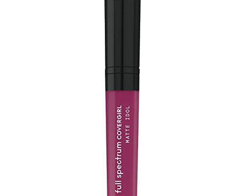 COVERGIRL Matte Idol Liquid Lipstick, Fetish, 1 Ounce