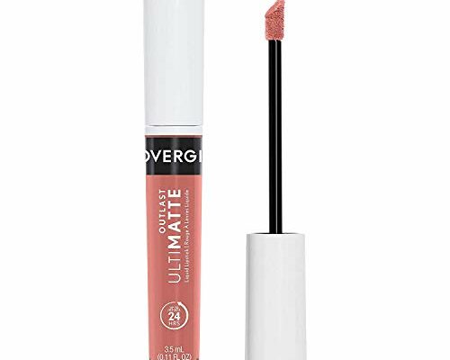 COVERGIRL Outlast Ultimatte One Step Liquid Lip Color, Very Sancerre, Very Sancerre, 0.11 Fl Ounce