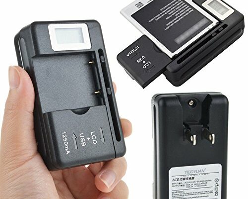 Digipartspower AC-04 Universal LCD Battery Charger for Samsung Galaxy Proclaim SCH-S720C T759