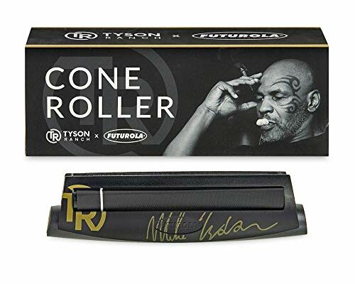 FUTUROLA Tyson Ranch Cone Roller King Size - Cigarette Rolling Machine -Rolling Cones Machine,1 Count (Pack of 1)