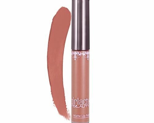 Girlactik Long Lasting Matte Lip Paint Liquid Lipstick in Allure- Long wearing, Smooth Application, Pigmented, Non-Crack Formula, Lightweight, 7.5 ml / .25 oz, (Posh)