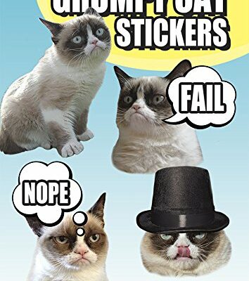 Grumpy Cat Stickers (Dover Little Activity Books: Pets)