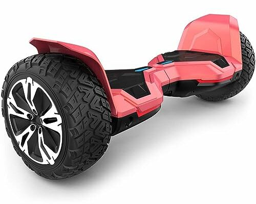 Gyroor Warrior 8.5 inch All Terrain Off Road Hoverboard with Bluetooth Speakers and LED Lights, UL2272 Certified Self Balancing Scooter