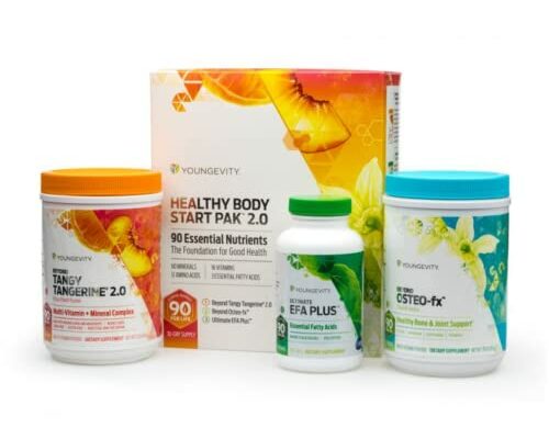 Healthy Body Start Pak 2.0 | Complete All-in-One Nutrition | 60 Minerals, 16 Vitamins, 12 Amino Acids, 6 Essential Fatty Acids | Whole Foods, Pre/Probiotics + Bone and Joint Formula | 30 Day Supply