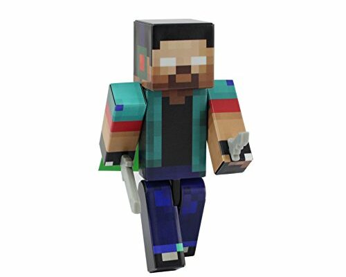 Herobrine Boy Action Figure - Toy Figurines - Birthday Cake Topper - Custom Survival Characters