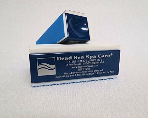 Holiday Gifts Dead Sea Spa Care Nail Buffer, Natural Shine Buffer