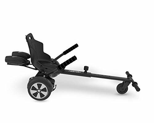 Hover-1 Falcon-1 Buggy Attachment | Turbo LED Lights, Compatible with All 6.5" & 8" Hoverboards, Hand-Operated Rear Wheel Control, Adjustable Frame, Easy Install