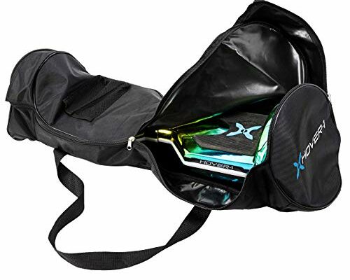 Hover-1 Hoverboard Carrying Bag for 6.5"-8" Hover-1 & Non-Hover-1 Hoverboards | Double Zip Closure, Velcro Secured Carrying Handles, Black