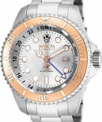 Invicta Men's 16964 Reserve Analog Display Swiss Quartz Silver Watch