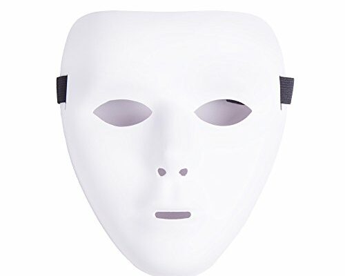 Jabbawockeez Hip-hop Mask for Halloween Cosplay Costume Party - White