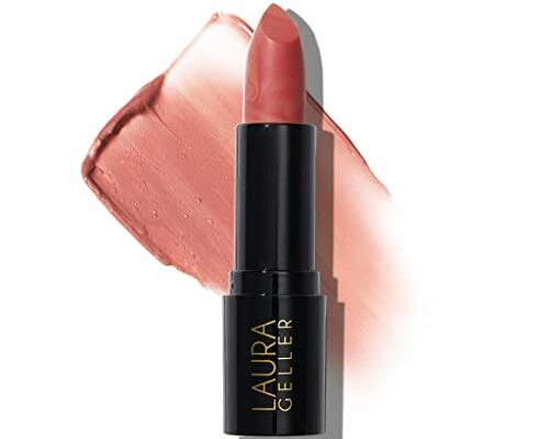 LAURA GELLER NEW YORK Italian Marble Sheer Lipstick - Dolce - Hydrating & Lightweight - Vitamin E & Caster Seed Oil - Cream Finish