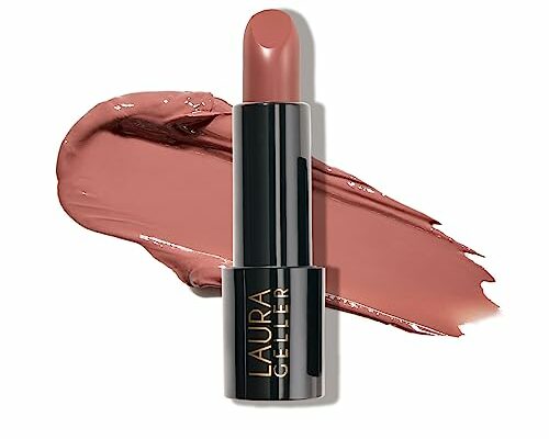 LAURA GELLER NEW YORK Modern Classic Lipstick - Novel Neutral - Ultra-Rich Color - Luxurious and Lightweight - Cream Finish