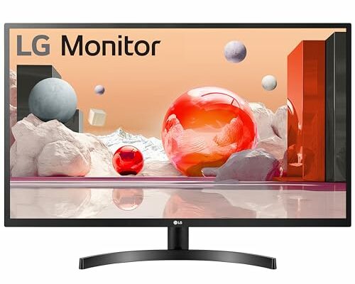 LG FHD 32-Inch Computer Monitor 32ML600M-B, IPS with HDR 10 Compatibility, Black