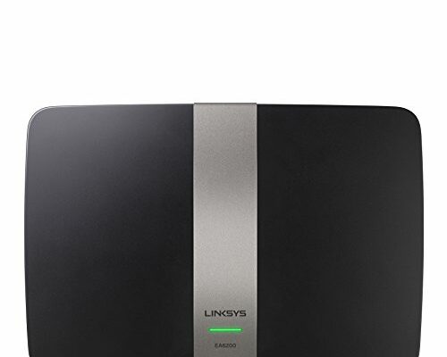 Linksys AC900 Wi-Fi Wireless Dual-Band+ Router, Smart Wi-Fi App Enabled to Control Your Network from Anywhere (EA6200)