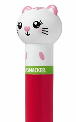 Lip Smacker Lippy Pals Kitten, Flavored Moisturizing & Smoothing Soft Shine Lip Balm, Hydrating & Protecting Fun Tasty Flavors, Cruelty-Free & Vegan - Kitten Water-Meow-lon