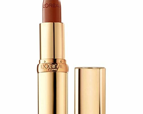 L’Oréal Paris Colour Riche Original Creamy, Hydrating Satin Lipstick with Argan Oil and Vitamin E, Cinnamon Toast , 1 Count