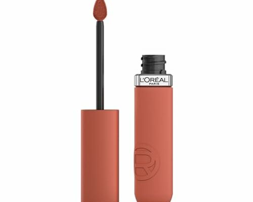 L'Oreal Paris Infallible Matte Resistance Liquid Lipstick, up to 16 Hour Wear, Snooze Your Alarm 115, 0.16 Fl Oz