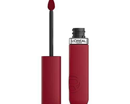 L'Oreal Paris Infallible Matte Resistance Liquid Lipstick, up to 16 Hour Wear, Le Rouge Paris 420, 0.16 Fl Oz