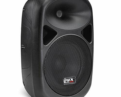 LyxPro SPA-10 10" Inch Portable PA Speaker Powered Active Compact Lightweight Loud Amplifier System with Equalizer, Built-in Bluetooth, SD Card Slot, USB, MP3, XLR, 1/4",3.5mm Input