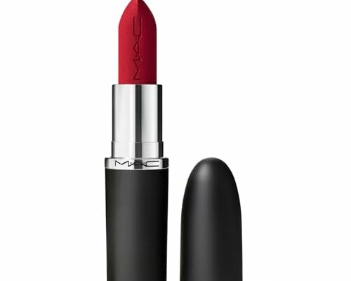 MAC Macximal Silky Matte - Ruby Woo for Women - 0.11 oz Lipstick