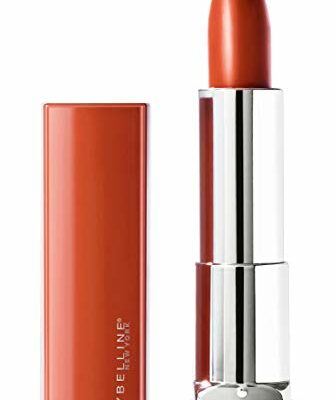 Maybelline Color Sensational Made for All Lipstick, Crisp Lip Color & Hydrating Formula, Spice For Me, Orange Brown, 1 Count