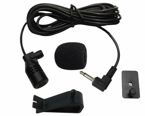 Misimain New Car Microphone Stereo 3.5mm Jack Assembly Mic Car Radio Microphone for Kenwood KDC-BT558U KDC-BT555U KDC-BT362U KDC-BT358U KDC-BT318U KDC-BT310U