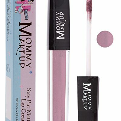 Mommy Makeup Stay Put Matte Lip Cream | Kiss Proof Lipstick in Raquel (A Heather Mauve with Shimmer) Transfer Proof, Smudge Proof, Waterproof, Non Drying, Long Wear Lipstick