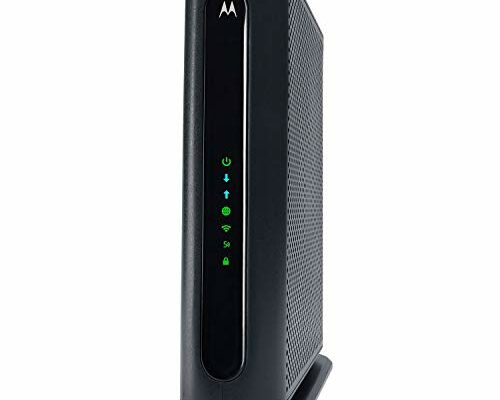 Motorola MG7540 (16x4) Cable Modem plus AC1600- Dual Band Wi-Fi Gigabit Router - DOCSIS 3.0 - Approved by Comcast Xfinity, Cox, Charter Spectrum – (Renewed)