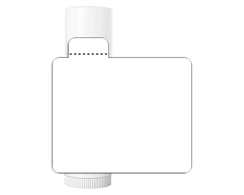 Mr-Label White Lip Balm Labels with Tamper Tab - Waterproof & Tear-Resistant - for Inkjet & Laser Printer - 2-3/16" x 2-1/8" on Letter Sheet (120 Labels)