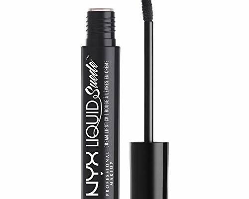 NYX PROFESSIONAL MAKEUP Liquid Suede Cream Lipstick - Alien (Black)