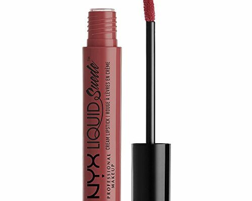 NYX PROFESSIONAL MAKEUP Liquid Suede Cream Lipstick - Soft Spoken (Pink With Light Gold Iridescence)