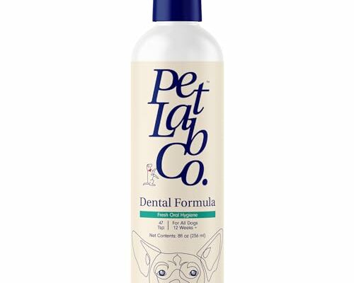 PetLab Co. Dog Dental Formula - Keep Dog Breath Fresh and Teeth Clean - Supports Gum Health - Dog Water Additive Dental Care Targets Tartar - Packaging May Vary