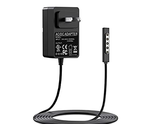 Replacement for Surface RT Charger Compatible with Surface Pro1 Pro2 Charger 12V 2A 24W, Replacement for Microsoft Surface 1512 1516 1536 Charger Cord 【UL Listed】