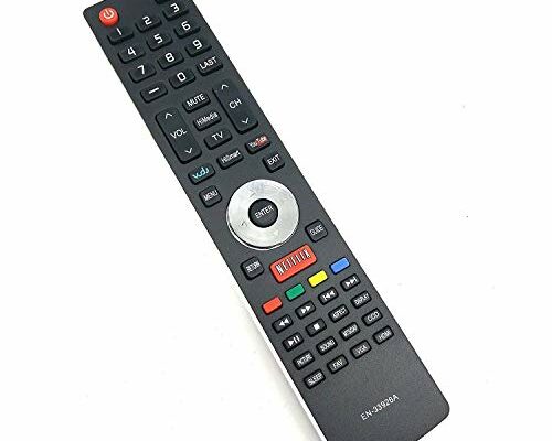 Replacement Remote Control EN-33926A for Hisense-Smart-TV-Remote, with Netflix, VUDU, YouTube Buttons