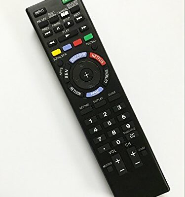 Replacement Remote Control for Sony KDL-60W630B KDL-60W630B/2 HD Smart LED TV