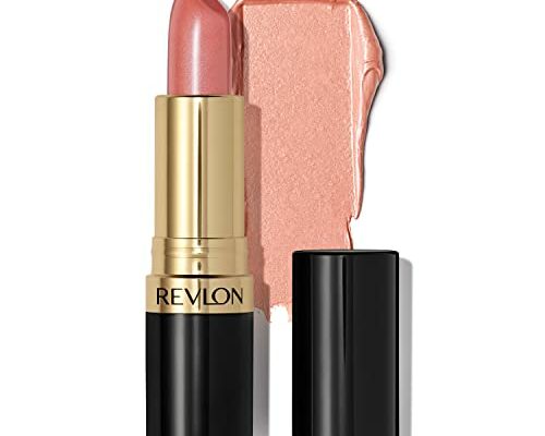 Revlon Lipstick, Super Lustrous Lipstick, Creamy Formula For Soft, Fuller-Looking Lips, Moisturized Feel in Pinks, Silver City Pink (405) 0.15 oz