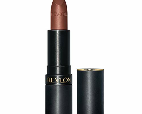 REVLON Super Lustrous The Luscious Mattes Lipstick, in Brown, 013 Hot Chocolate, 0.15 oz