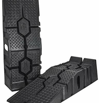 RhinoGear 11912ABMI RhinoRamps MAX Vehicle Ramp - Pair (16,000lb. GVW Capacity)