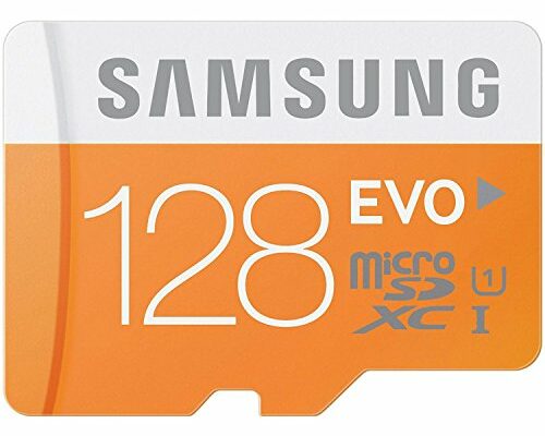 Samsung 128GB up to 48MB/s EVO Class 10 Micro SDXC Card with Adapter (MB-MP128DA/AM)