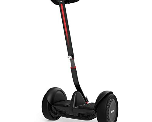 Segway Ninebot S-Max Smart Self-Balancing Electric Scooter, Dual 432W Motor, Max 23.6 Miles Range & 12.4MPH, Hoverboard with LED Light, Compatible with Gokart kit, Large