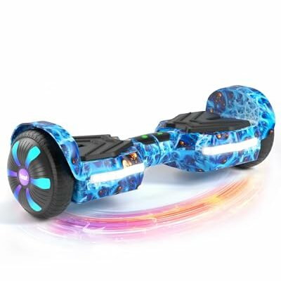 SIMATE Scooter, Bluetooth Speakers and LED Light-Up Wheels, APP Control, Dual 250W Motors, 8.5 mph Max Speed & 8.5 Miles Max Range, Gifts for Kids Adults Girls Boys