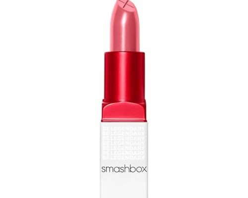 Smashbox Be Legendary Prime & Plush Lipstick, Rich Color, Satin Finish, 0.12 oz.,Literal Queen