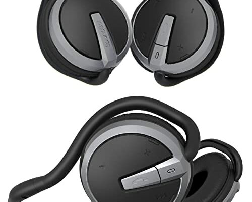 Soundbot SB221 HD Wireless Bluetooth 4.0 Sports-Active Headphones for 20Hrs Music Streaming & 25Hrs HandsFree Calling with Sweat Resistant Ergonomic Secure-Fit Design & Voice Command Support, Black