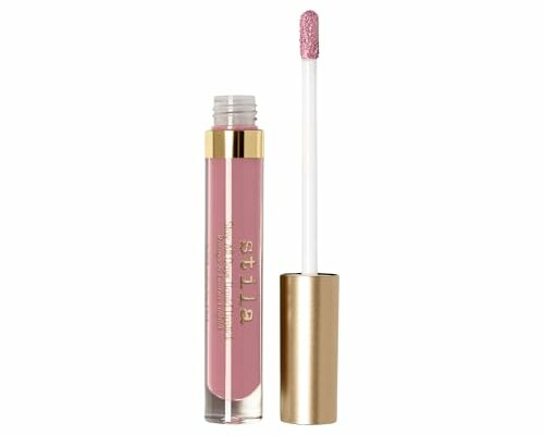 stila Stay All Day Liquid Lipstick, Sheer Matte Finish | Long-Lasting Color Wear, No Transfer or Bleed | Lightweight, Hydrating with vitamin E & Avocado Oil for Soft Lips | 0.10 Fl. Oz., Sheer Patina